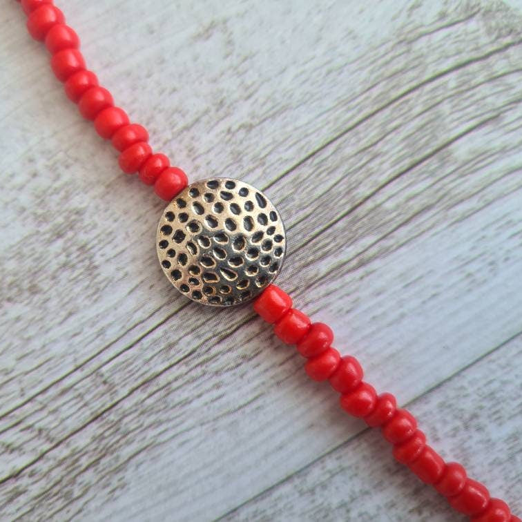Sun Chaser southwest beaded necklace.