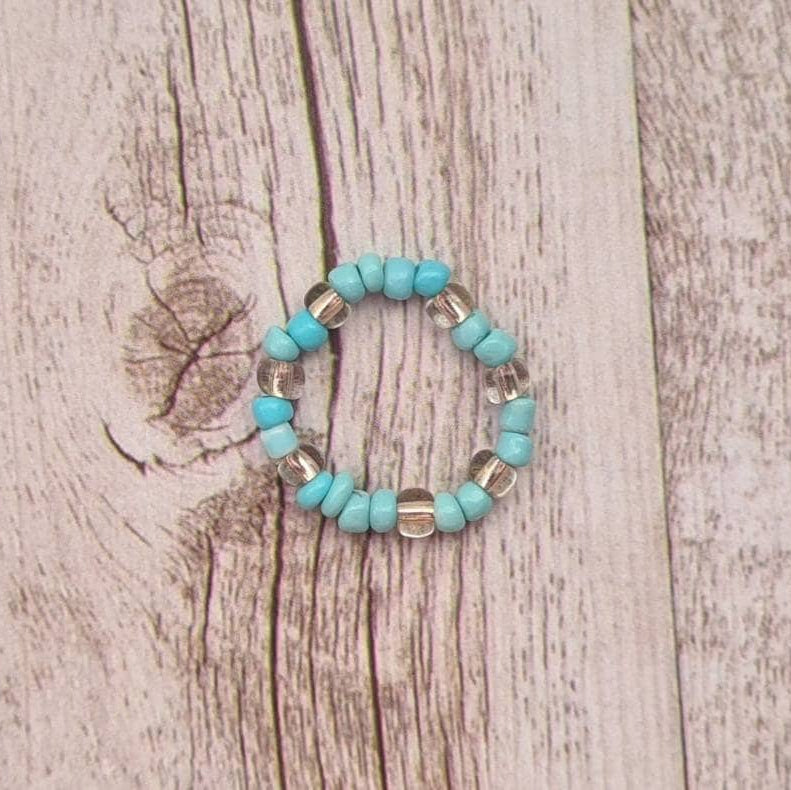 Gypsy Soul stackable beaded ring set.