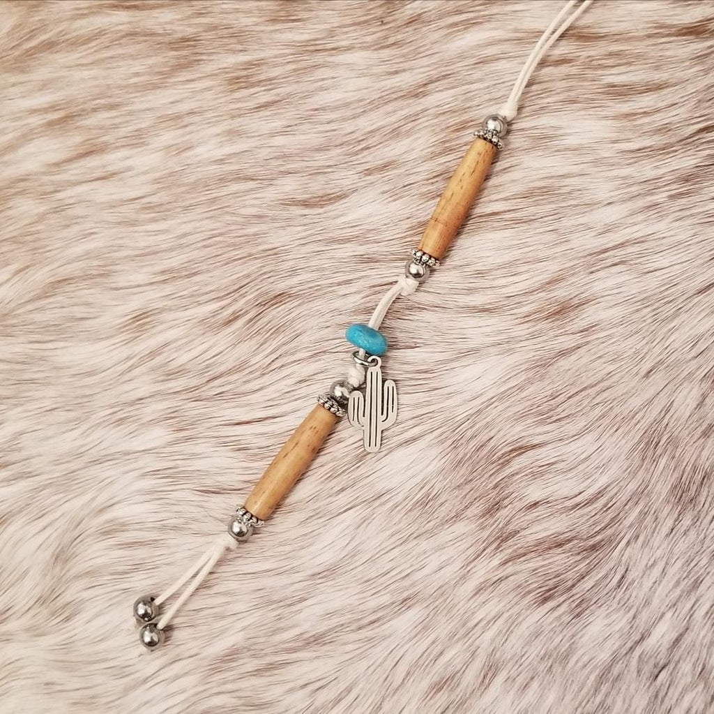 Desert Drifter beaded mobile/cell phone charm.