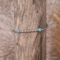 The Road Less Travelled genuinel turquoise beaded bracelet.