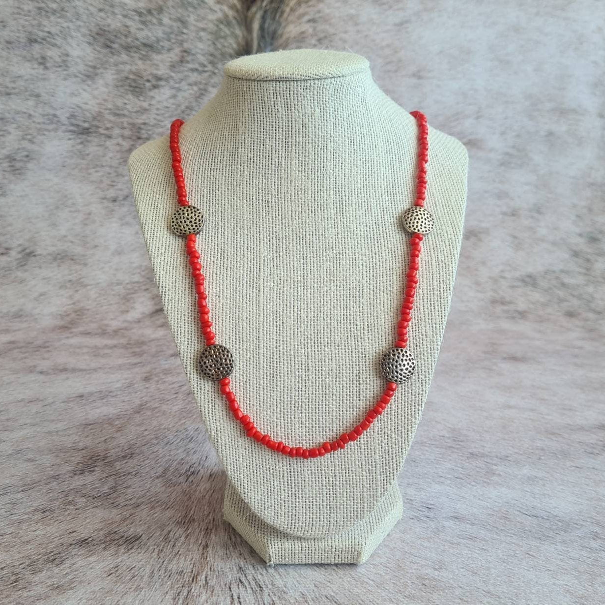 Sun Chaser southwest beaded necklace.