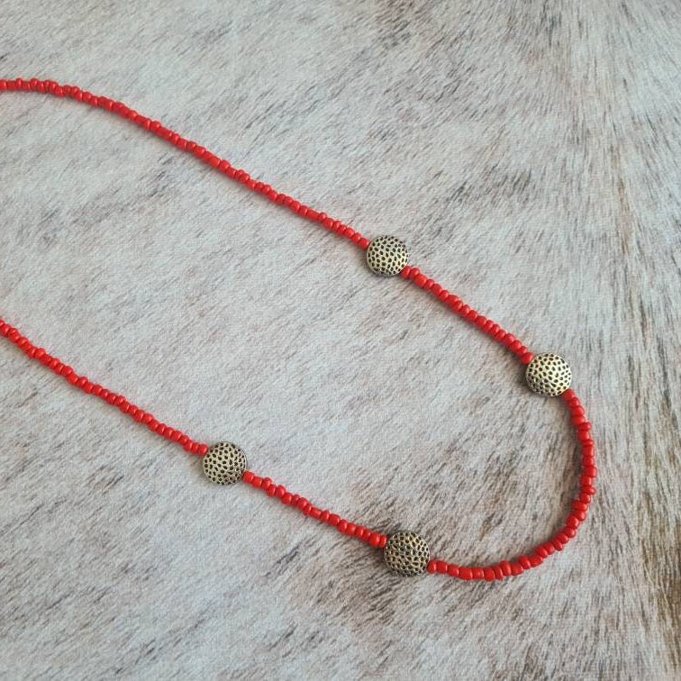 Sun Chaser southwest beaded necklace.