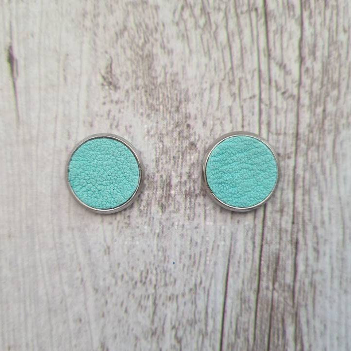 Riding Tall genuine leather studs.